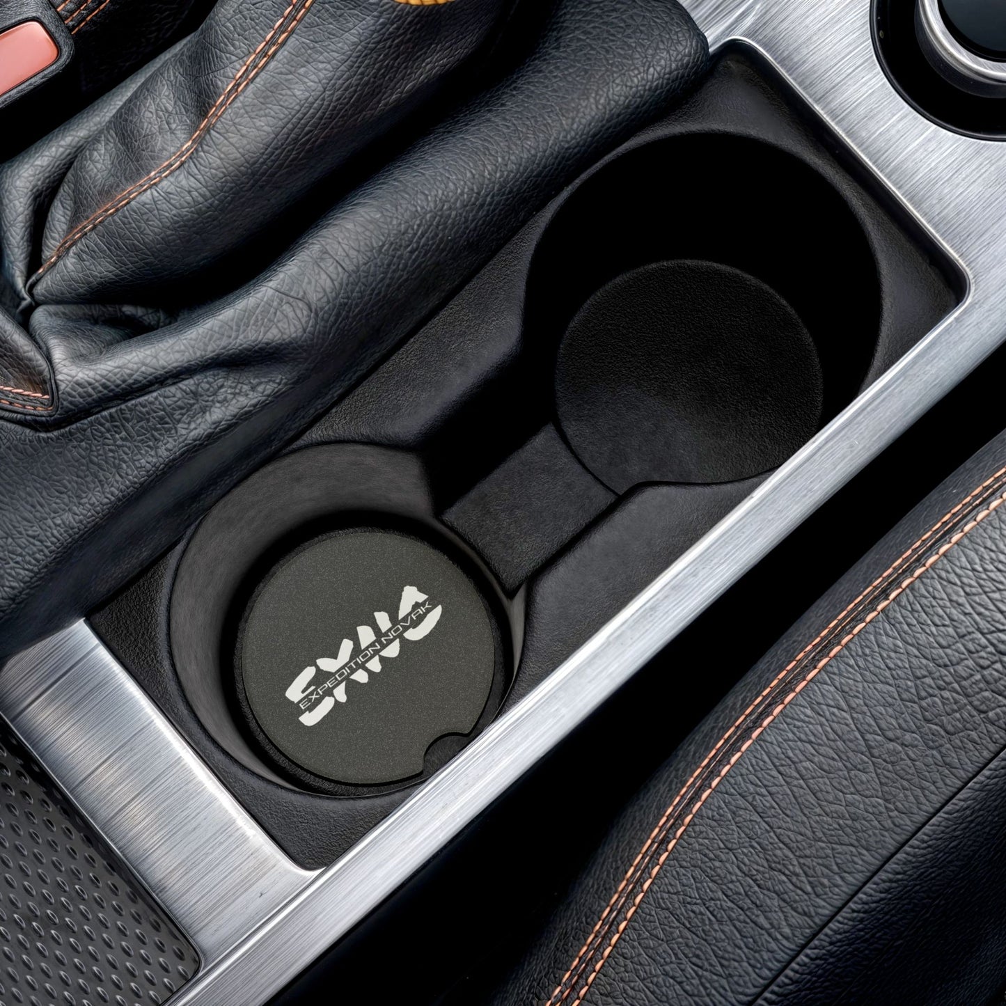 EXNO Soapstone Car Coaster